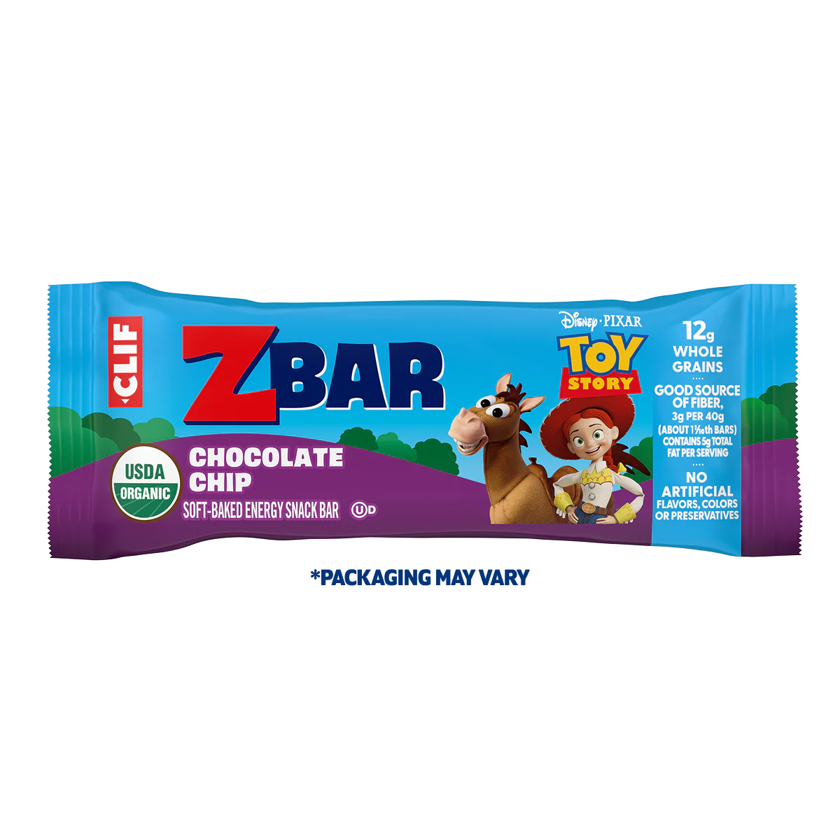 Zbar Chocolate Chip Soft-Baked Energy Snack Bars, Organic Granola Bars